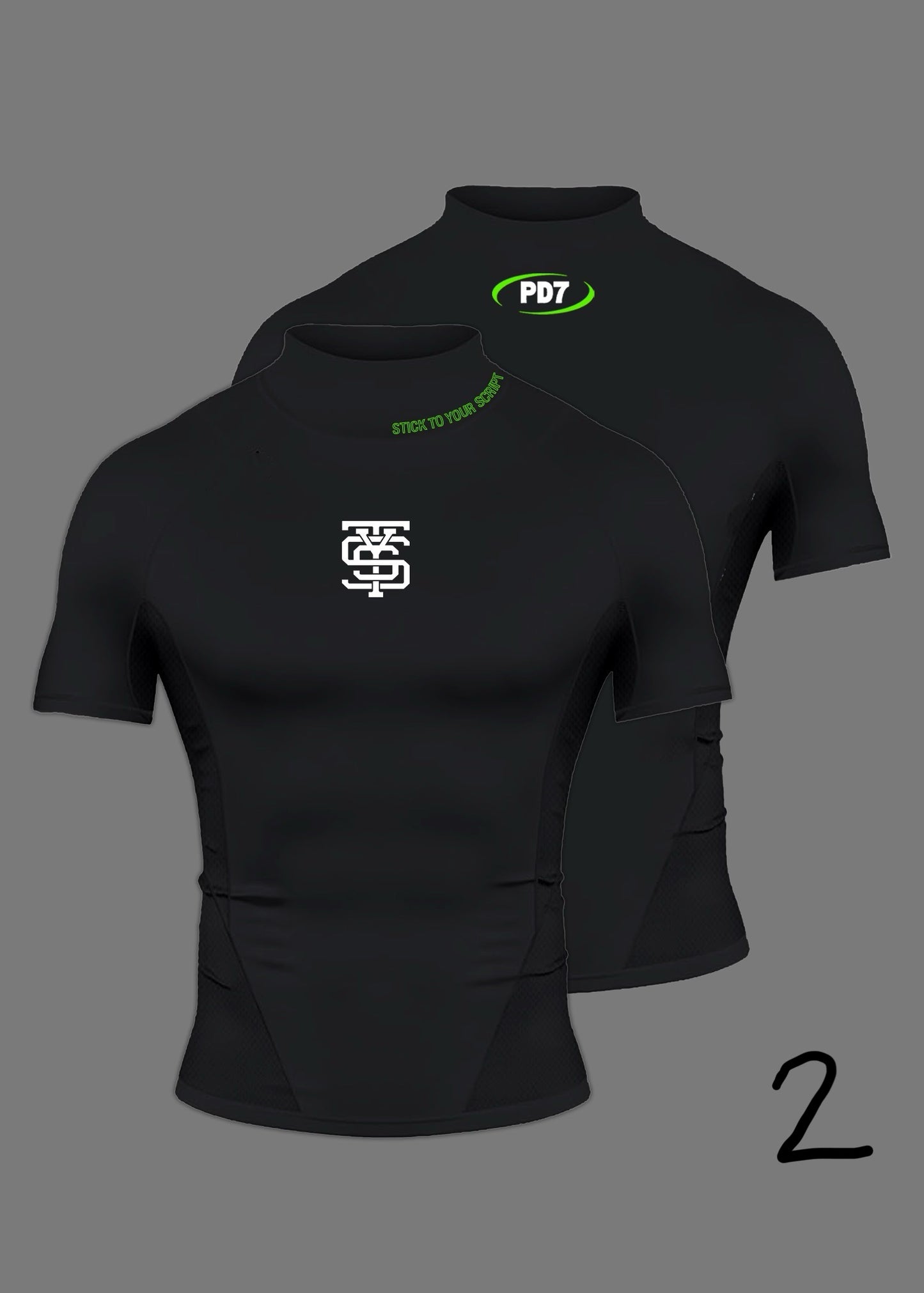 STYS Compression Shirts - Black