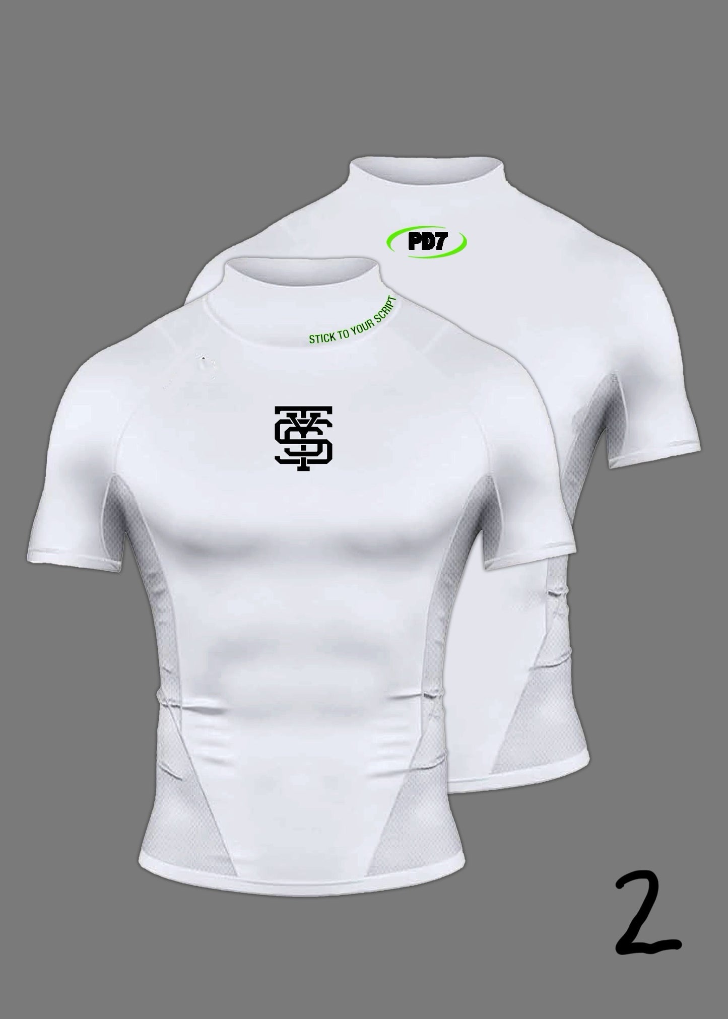 STYS Compression Shirts - White