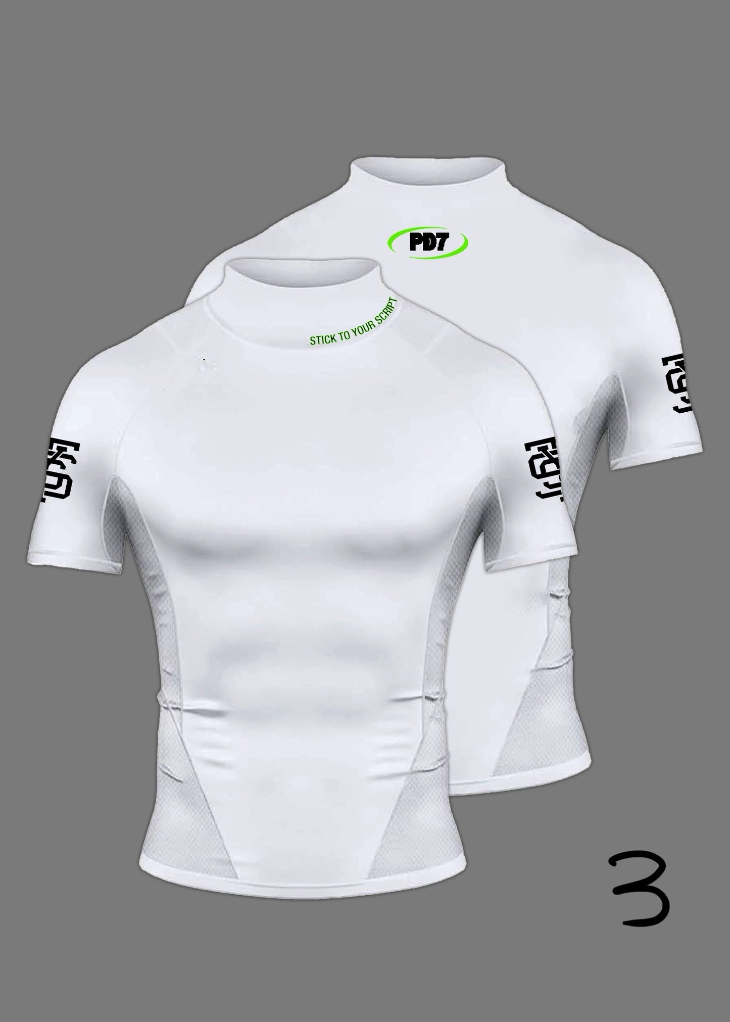 STYS Compression Shirts - White