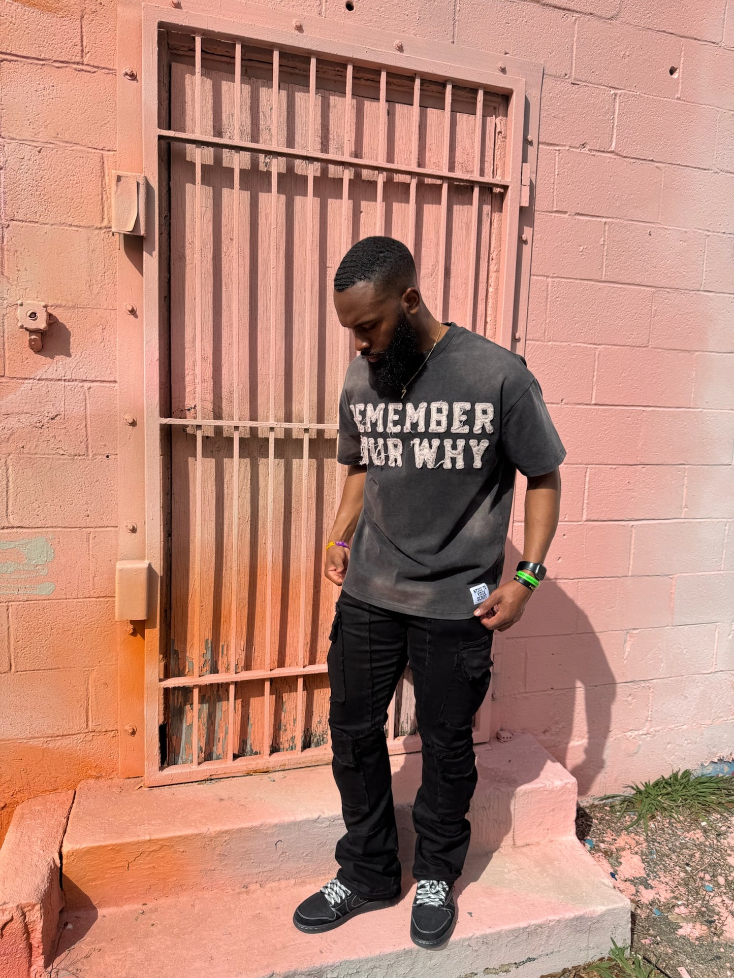 “Remember Your Why” Acid Shirts