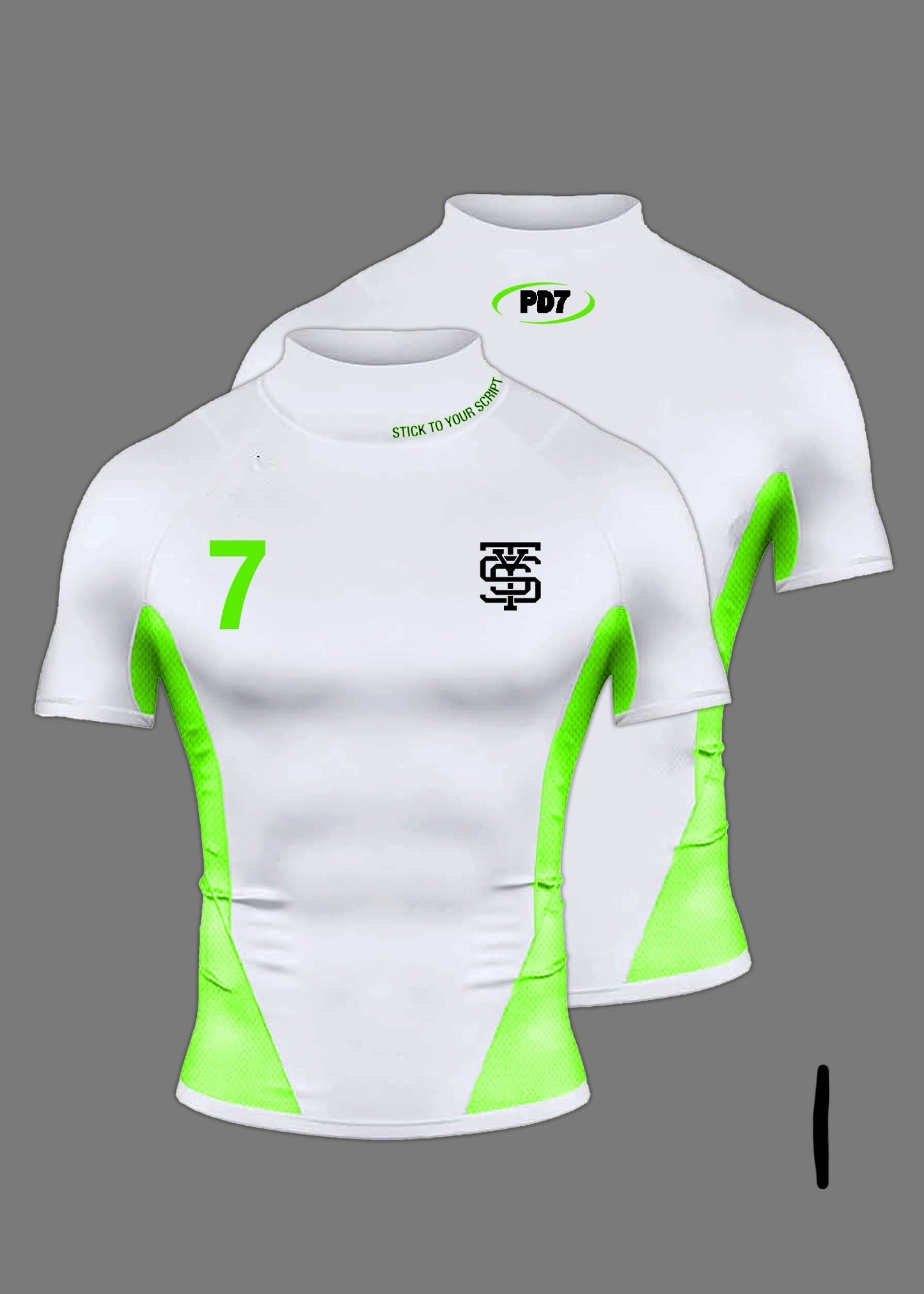 STYS Compression Shirts - White
